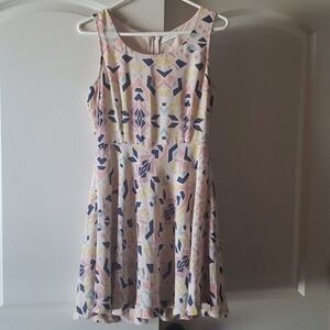 BLU Pepper Multi-Colored Dress Sz S‎
